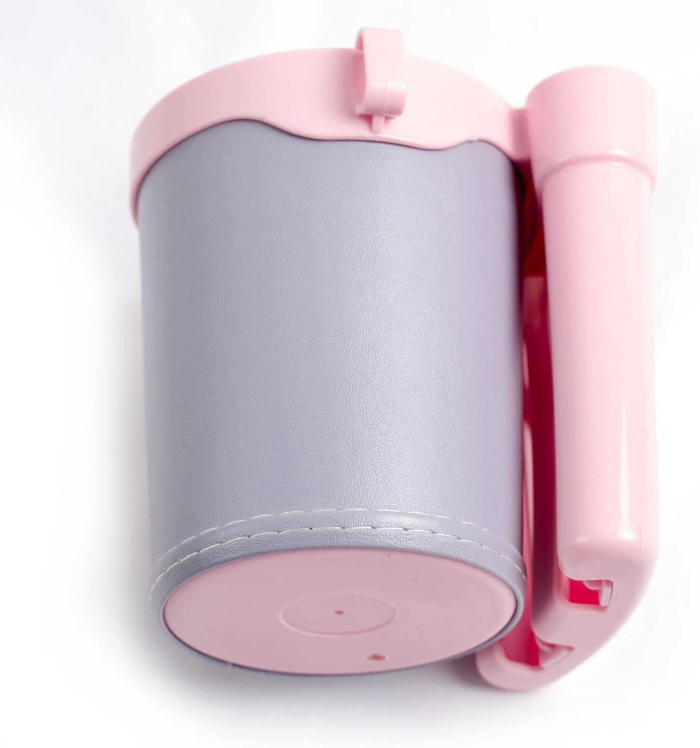 Bike Cup Holder Handlebar Cruiser with Cell Phone Holder Key Holder for Bicycle Motorcycle Scooter Boat Pink - Black image number 6