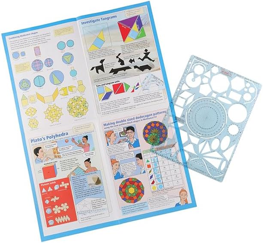 Mathomat V7. Designer Student Pack Template in Wallet with Drawing Ideas Poster image number 5