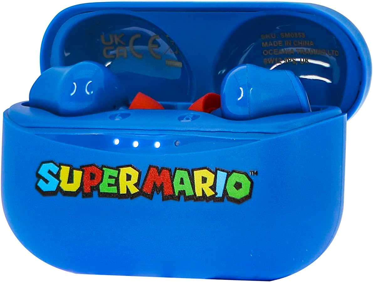 OTL Super Mario Blue TWS Wireless Earpods image number 5