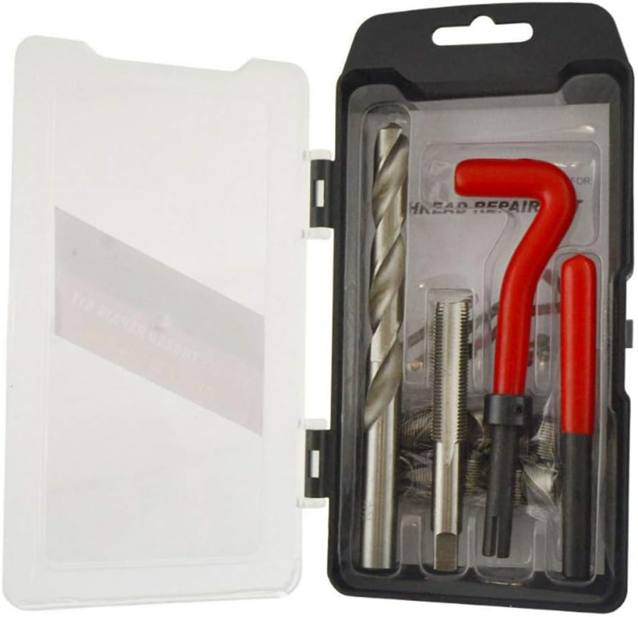 Xinyee 15Pcs M-10 X 1.0 Thread Repair Kit Helicoil Compatible 10Mm Damaged Threads image number 6