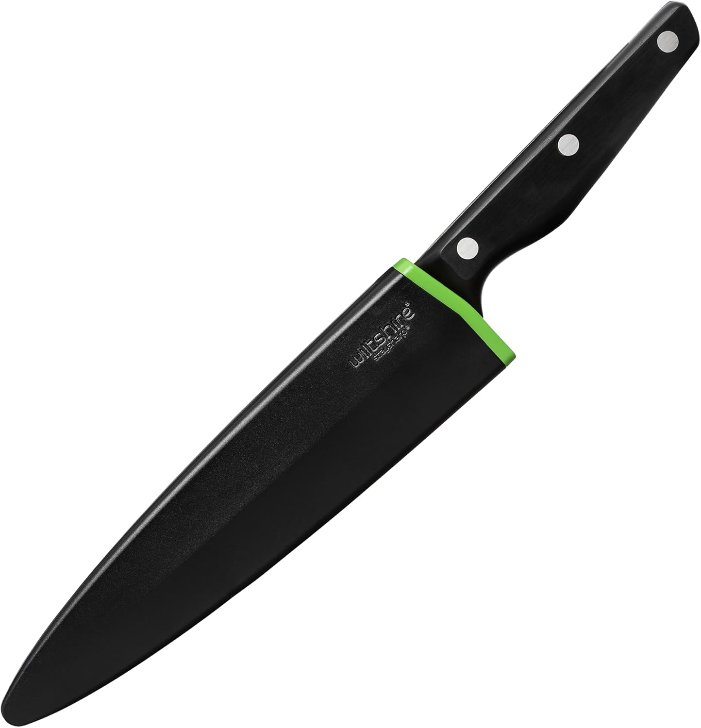 Wiltshire Staysharp Triple Rivet Multi-Purpose Utility Knife 15Cm &ndash; Stainless Steel Kitchen Knife with Built-In Sharpener for Chopping, Cutting and Slicing