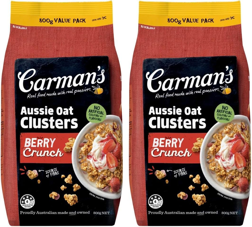 Carman'S Berry Crunch Clusters 800G image number 4