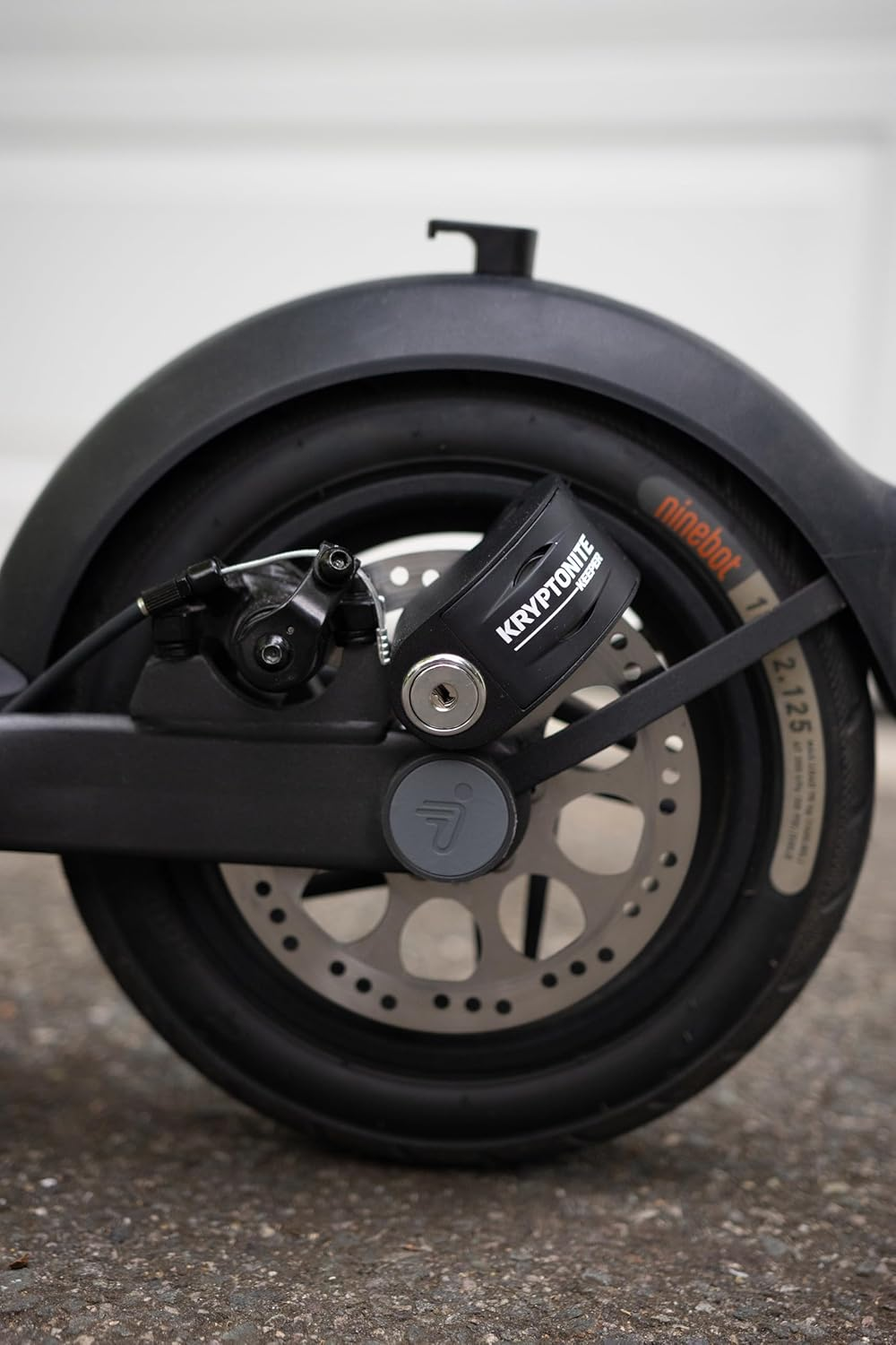 Kryptonite Keeper Alarm Disc Lock, Heavy Duty Anti-Theft Motorcycle Disc Break Lock Waterproof 100Db Alarm, 5.5Mm Pin Powersport Disc Break Lock for Motorbikes Scooters image number 2