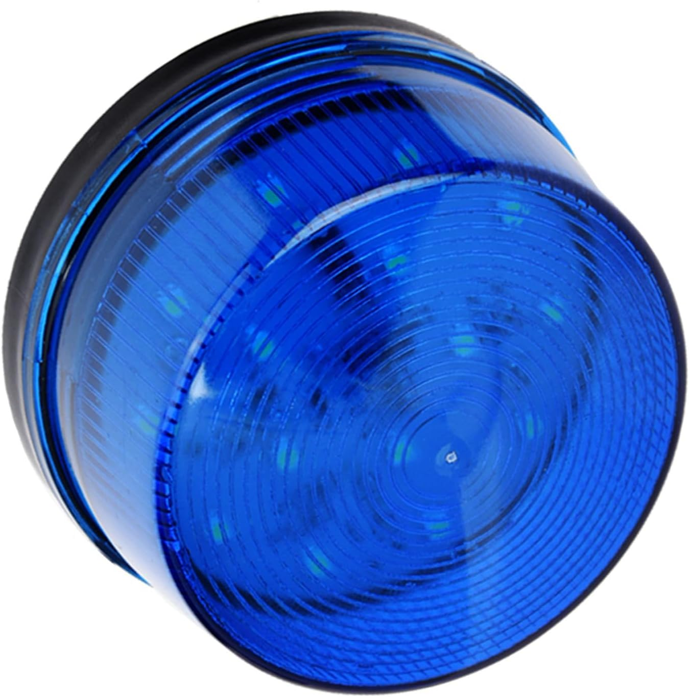 12V LED Strobe Beacon Emergency Alarm Warning Flashing Light Energy Saving Light without Sound Adopt Multilayer LED ARC Surround Design image number 6