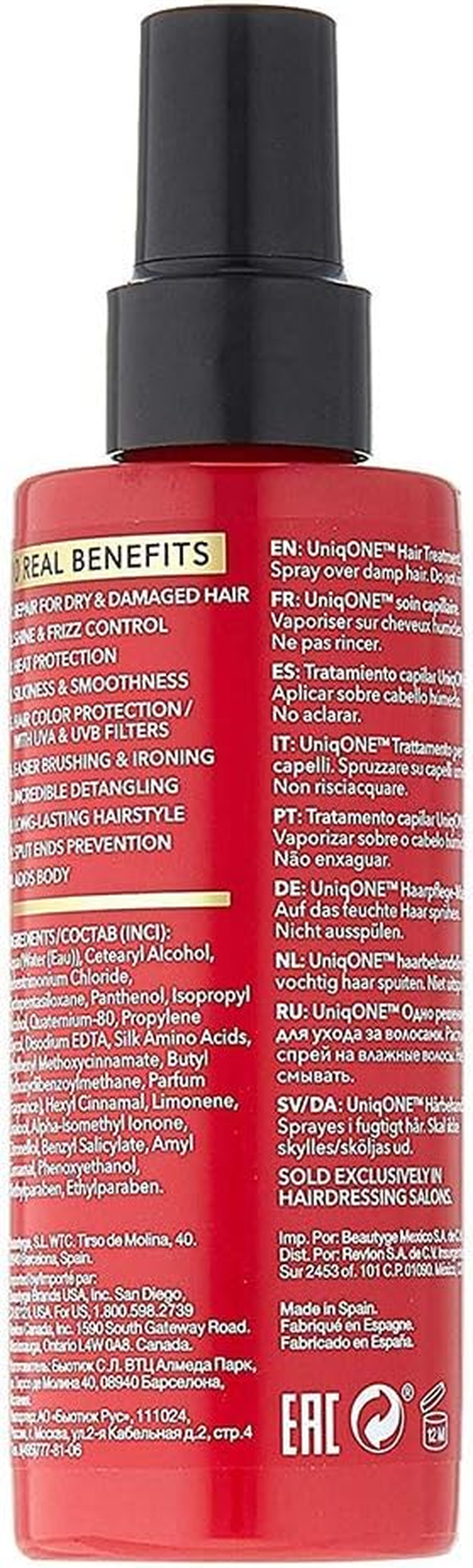 (3 Pack) REVLON Uniq One All in One Hair Treatment - 5.1 Fl. Oz. image number 3