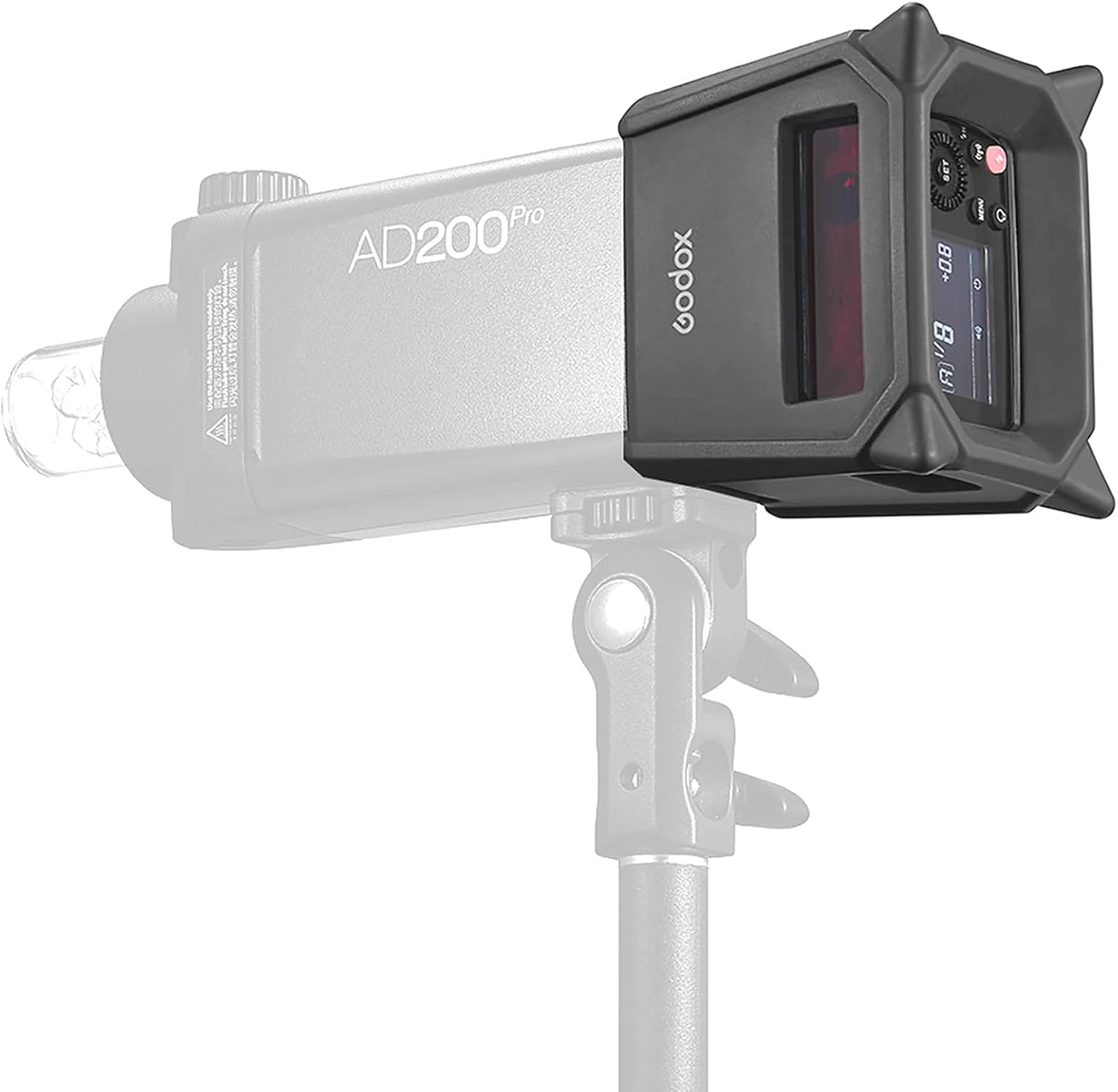 Godox AD200PRO-PC Silicone Fender for Godox Ad200Pro AD200 Pro AD200 Pro II Ad200Proii Fash image number 3