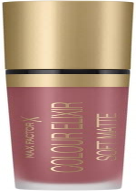 Max Factor Colour Elixir Soft Matte Liquid Lip #005 Sand Cloud 4Ml - Faded Red image number 2