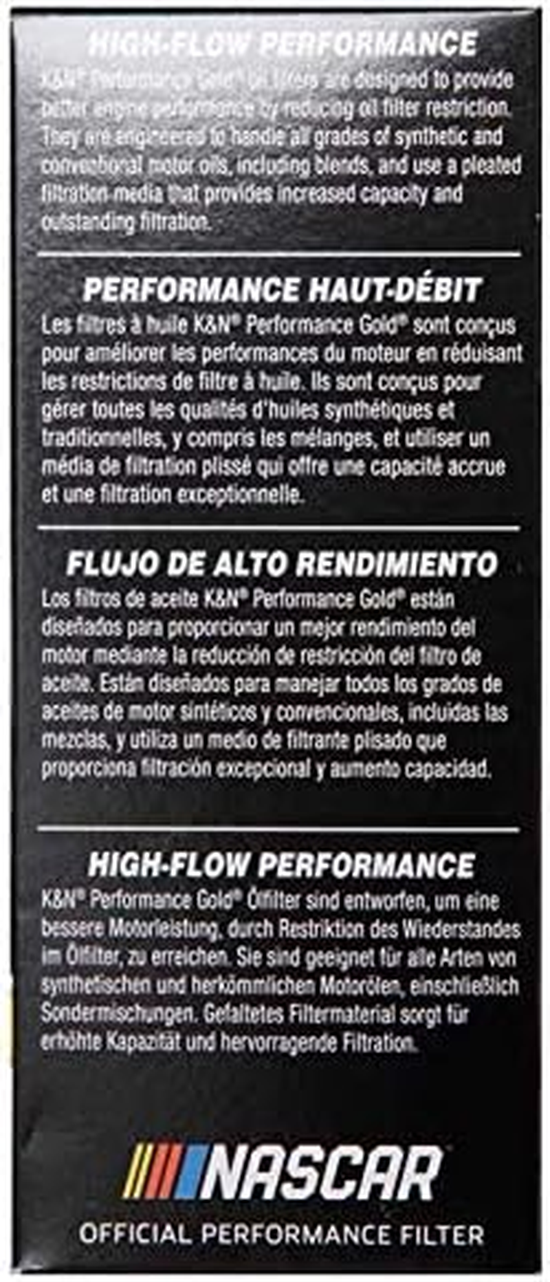 K&N HP-7015 Premium Oil Filter for 2017 Audi Q5 3.0L V6 Diesel image number 6