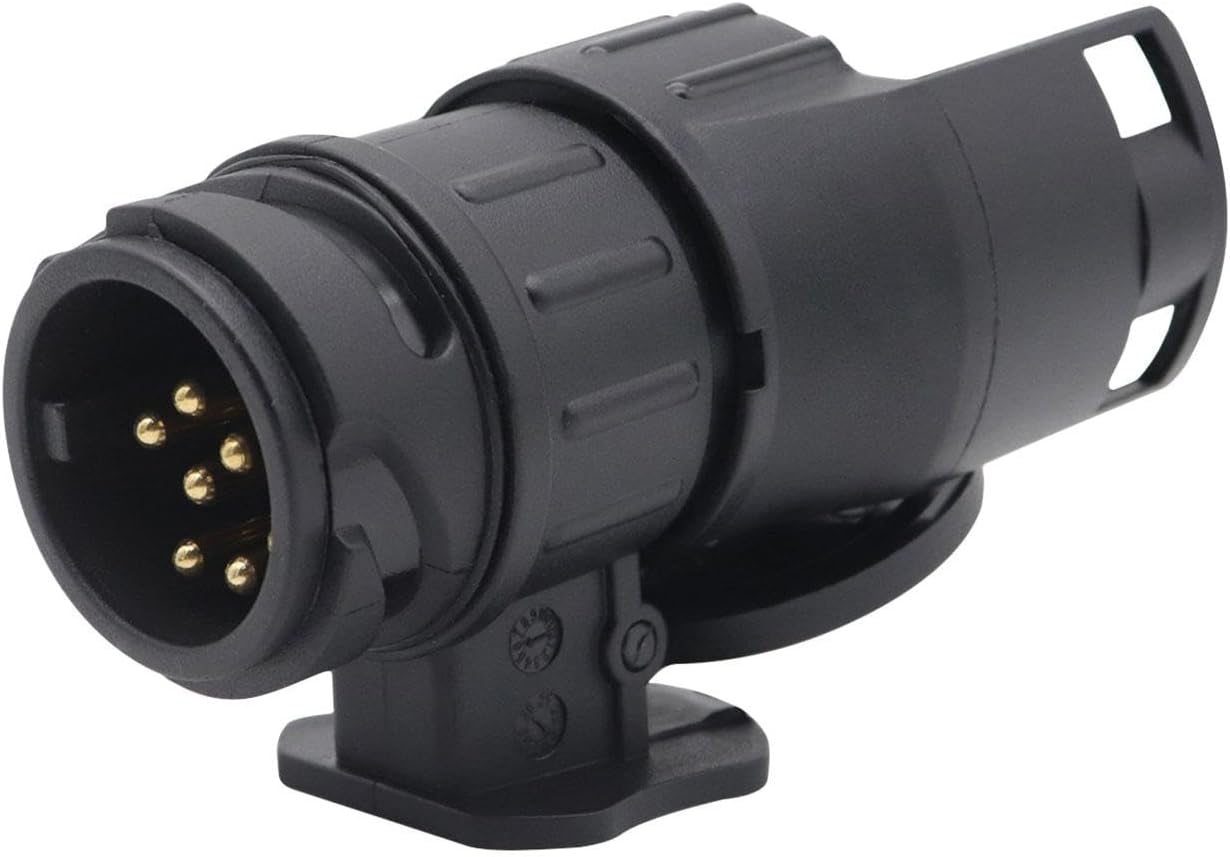 Magideal 7 Pin Trailer Tester Tool, 12V Truck Trailer Plug Socket Tester Trailer Light Tool image number 4