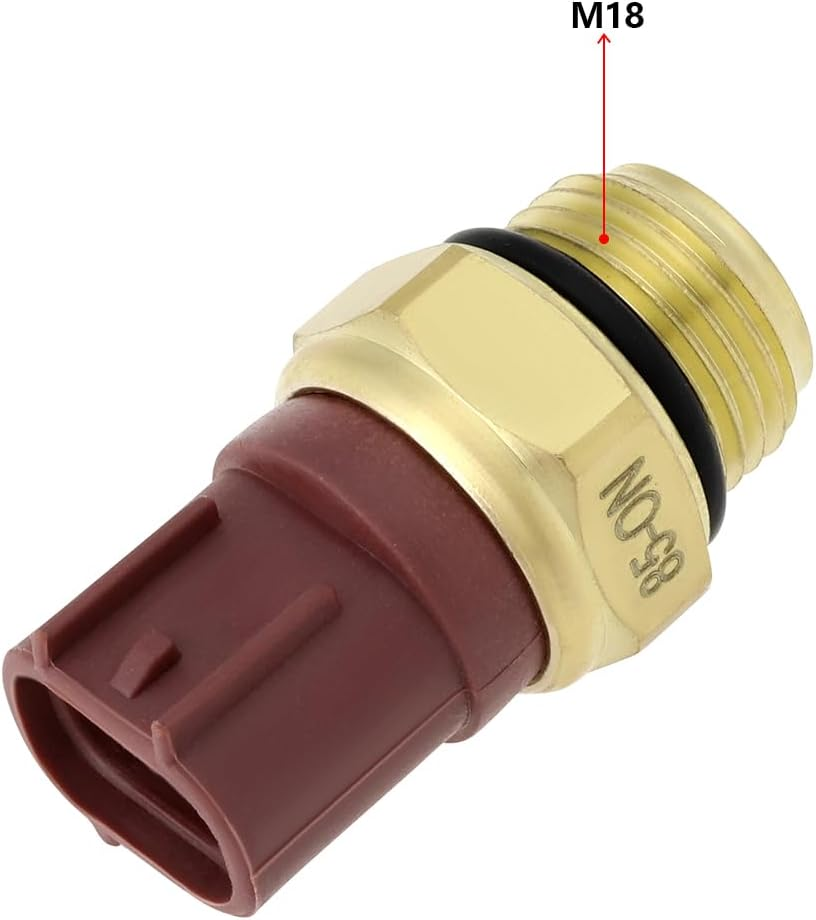 Emagtech 1Set M18 Car Water Temperature Sensor Replacement Part 17680-33E00 Compatible with Suzuki GSX-R600 R750 R1000 R1000Z 1996-2005 image number 1