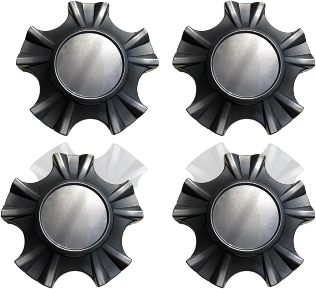 Yjin Store Wheel Center Cap Compatible with Toyota Land Cruiser 100 Wheel Center Hub Cap image number 1