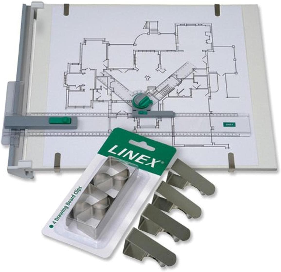 Drawing Board Clips, Pack 4 [Item No. 100412146]