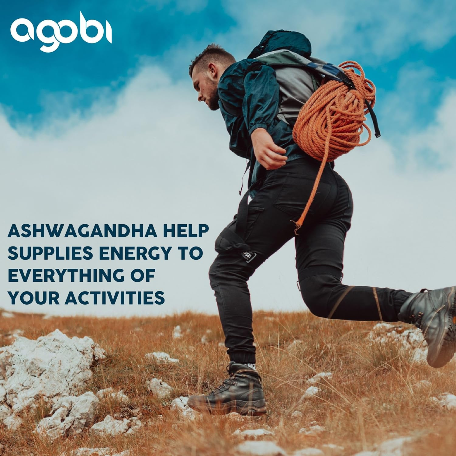 240 Capsules - 8 Month Supply - Ashwagandha Supplement - 7In1 Combined Fenugreek, Maca, Turmeric, Rhodiola, Ginger & Black Pepper image number 3