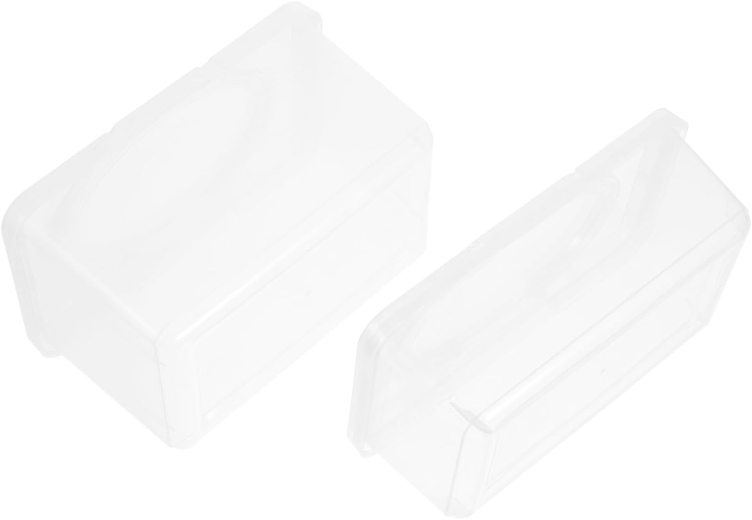 CANIGHT 2Pcs Wipe Holder Case Portable Reusable Storage Box for Home Office Car Easy for Outdoor Tissue Cleaning Wipes image number 1