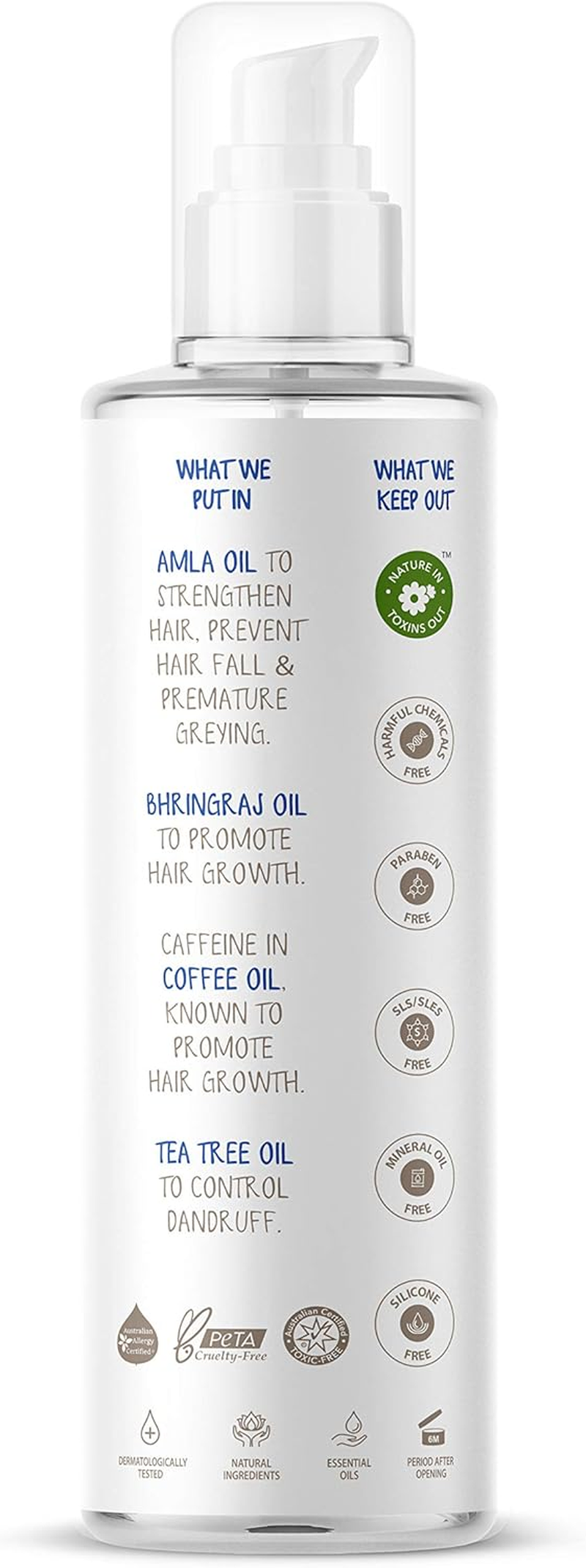 The Moms Co Natural Hair Strengthening Oil, 200 Ml image number 1