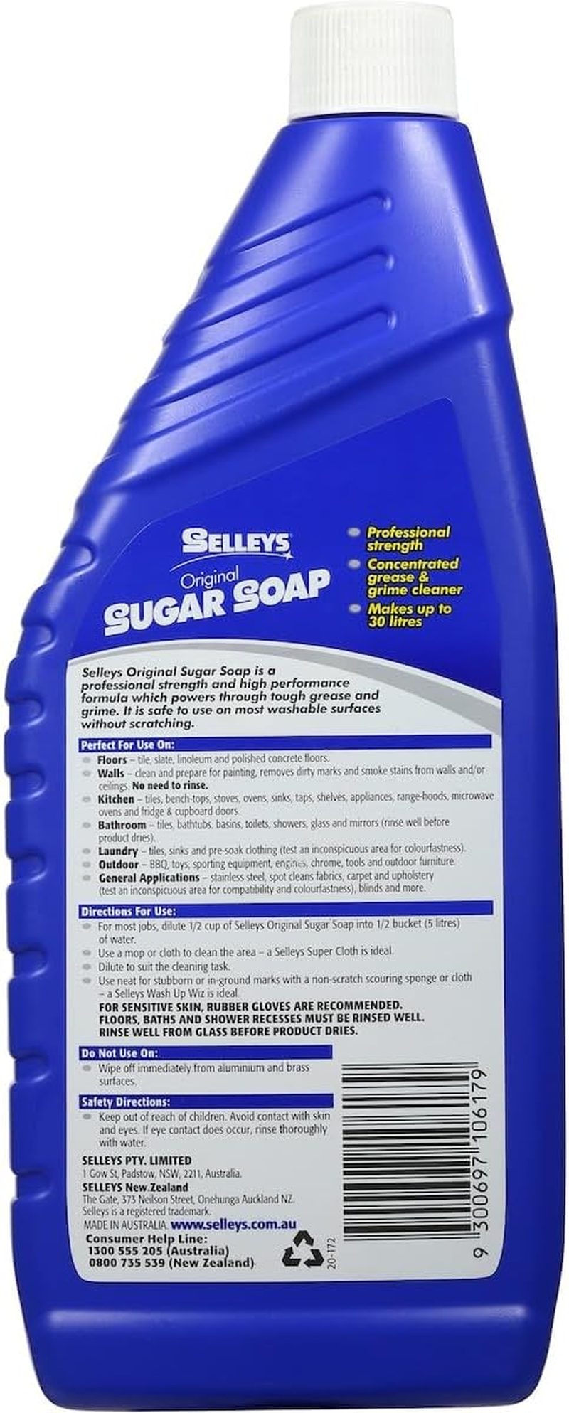 Selleys Original Sugar Soap 750 Ml image number 1