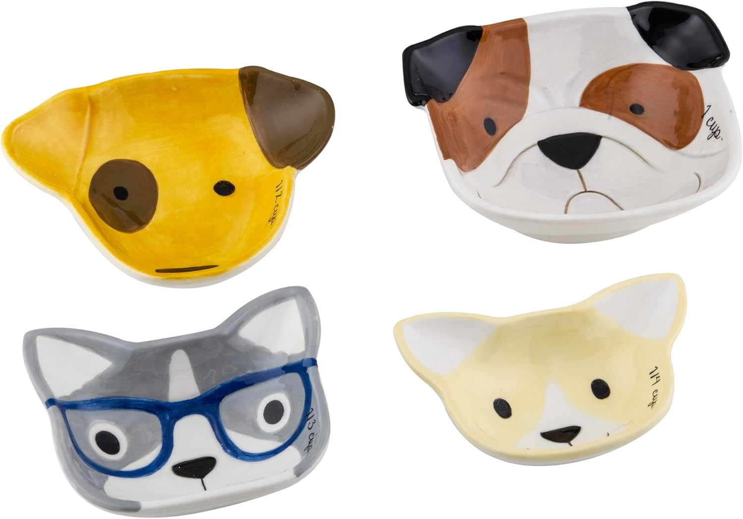 Davis & Waddell Dog Squad Measuring Cup Set (4 Pieces)