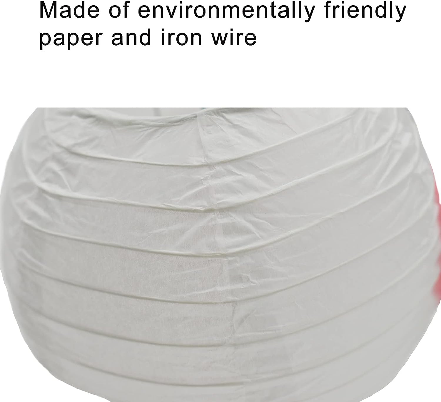 3Pcs Easter Bunny Paper Lantern Cute Rabbit Shaped Hanging Decor 5.83Inch Reusable round Craft Lantern for DIY Party Yard Garden Birthday Celebration image number 1