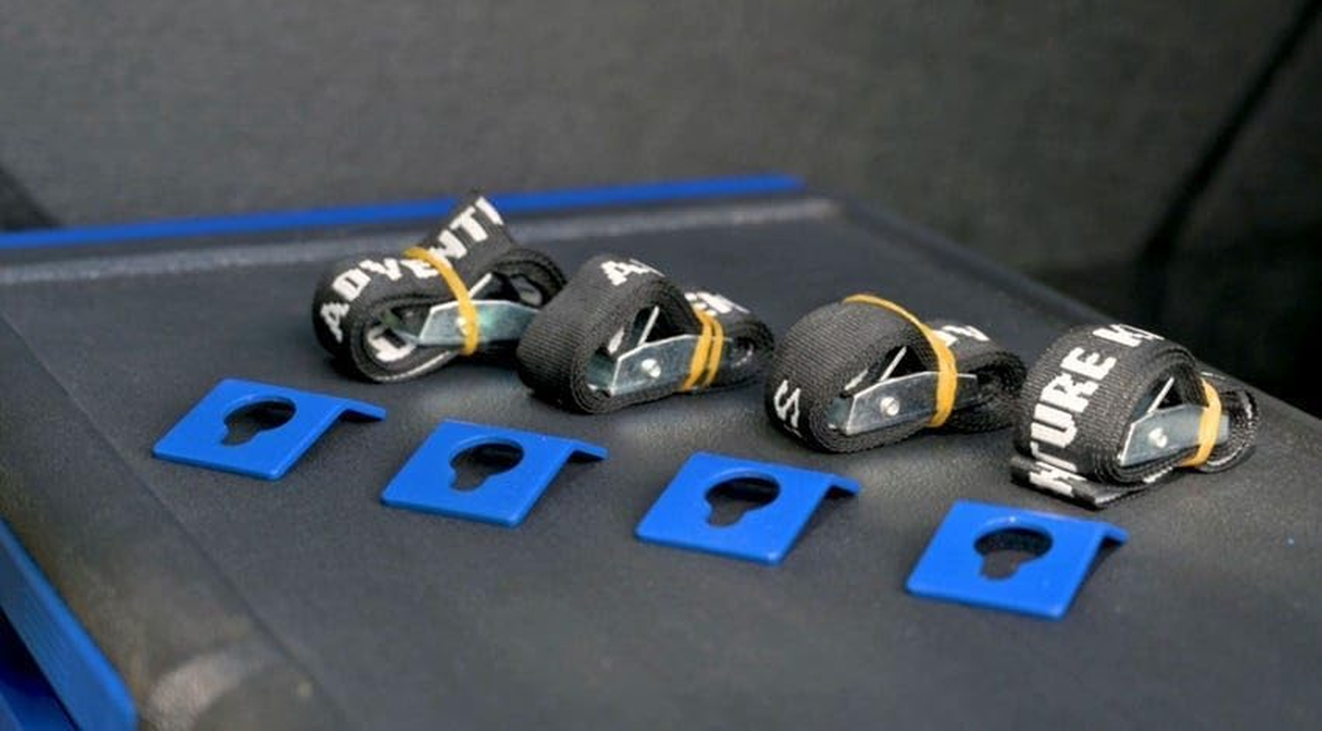 Adventure Kings Large Fridge Slide + Fridge Tie-Down Kit (4-Pack) image number 4