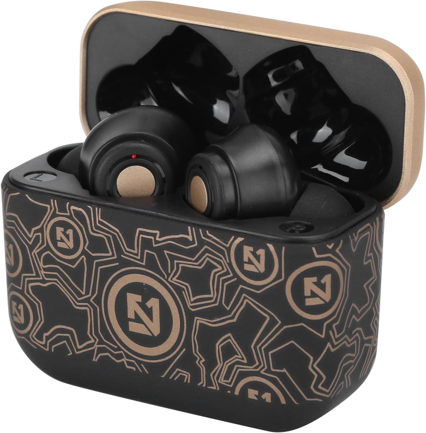 Tbest Eadsetwirel Headphones Hifi Stereo Headset Sport Heahonweatproof Headset Running Wireless Headset TS100 for Etooth 5.0 Wireless Headset Sweatproof Hifi Stereo Sports Headphones image number 3