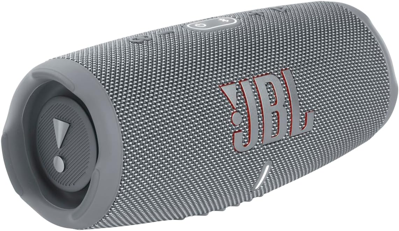 JBL Charge 5 - Portable Bluetooth Speaker with Deep Bass, IP67 Waterproof and Dustproof, 20 Hours of Playtime, in Black