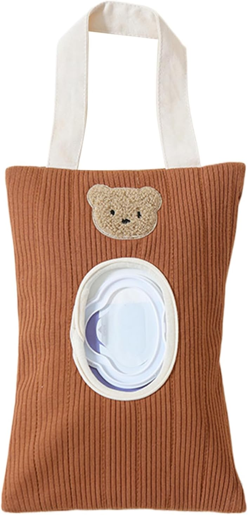 Wipes Dispenser,Portable Wet Tissue Storage Bag | Hangable Portable Container Bag for Home Travel Kitchen Organizing Bathroom Storage Wall