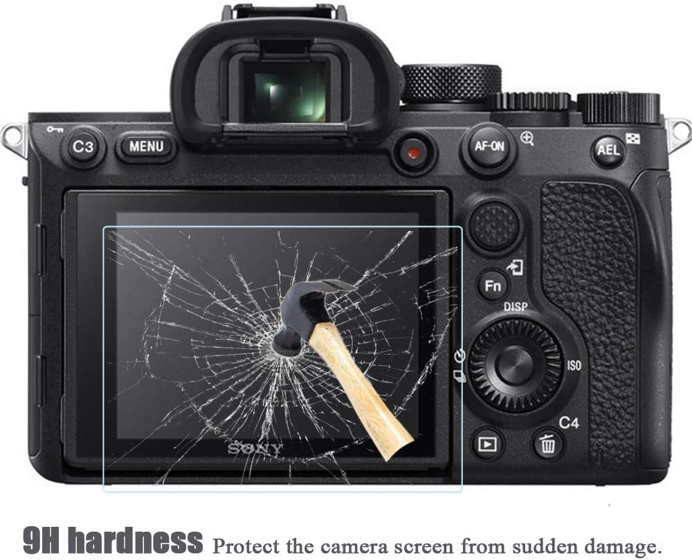 Fire Rock Z6 III Top LCD Screen Protector for Nikon Z6 III Z6 Iii Digital Camera, Ultra-Clear 9H Hardness Tempered Glass Cover for Nikon Z6 III Z6 Iii-2+2 Packs image number 5