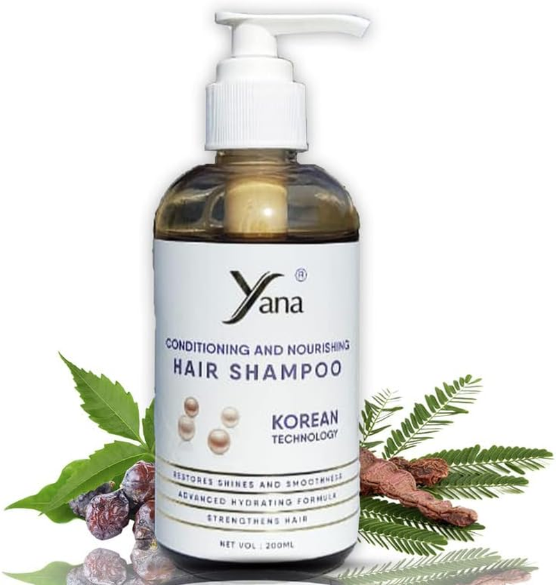 Natural Herbal Amla & Bhringraj Hair Fall Shampoo for Women by Korean Technology image number 3