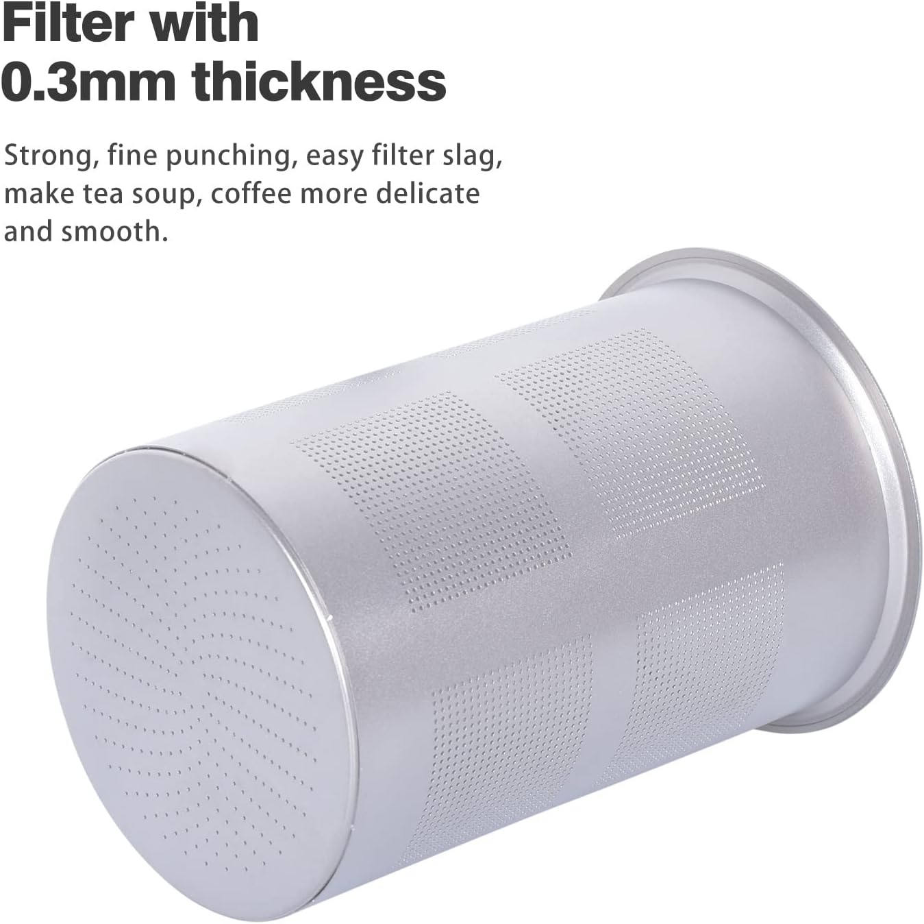 Boundless Voyage Camping Coffee Maker, Tea Kettle, Titanium Pot, Backpacking Mug, Portable Titanium Mug, Outdoor Kettle, Camping Cookware, Lightweight and Portable (Ti3117D Teapot + Cup) - Ti3116D Teapot image number 3