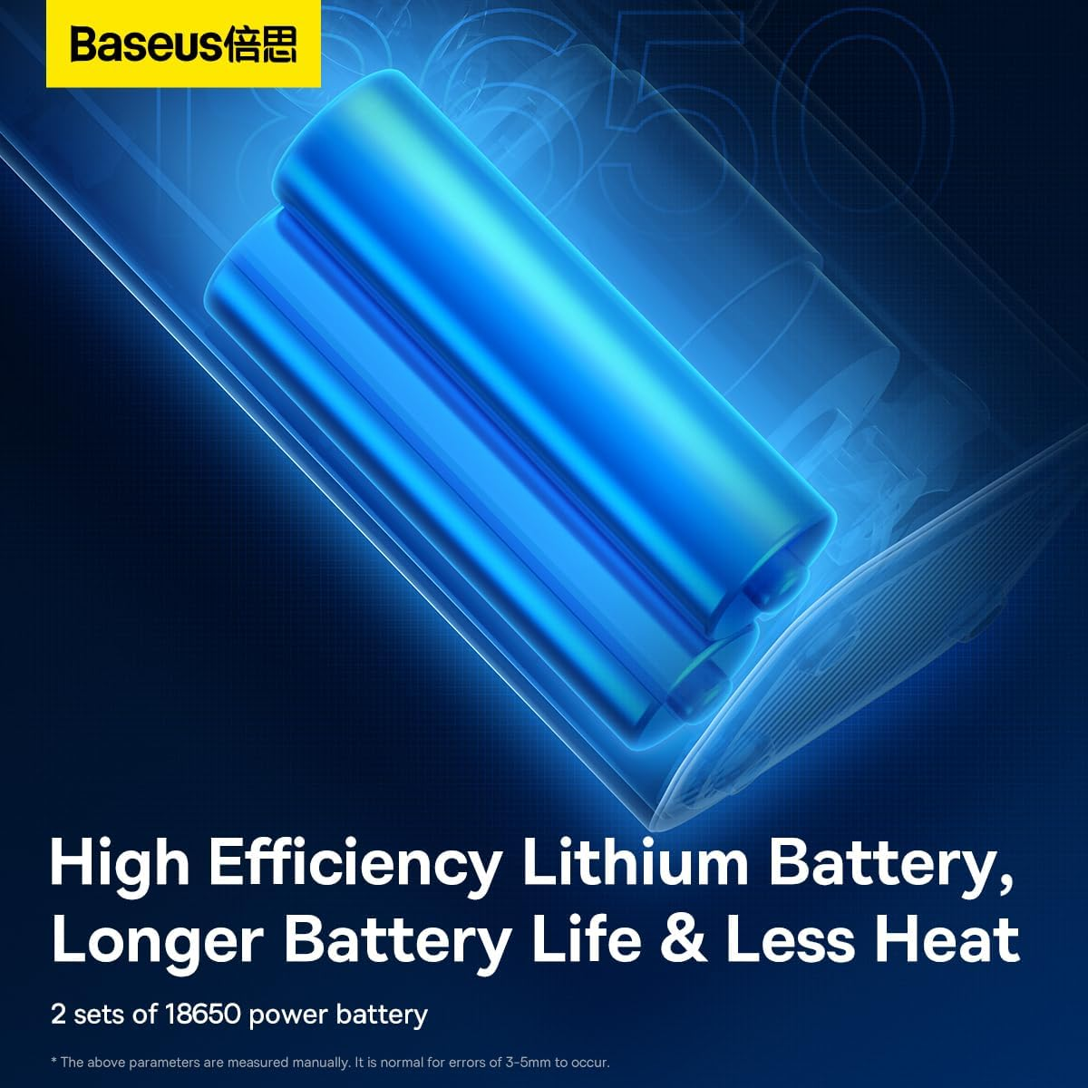 Baseus Super Mini Pro Wireless Inflator Pump, Black image number 1