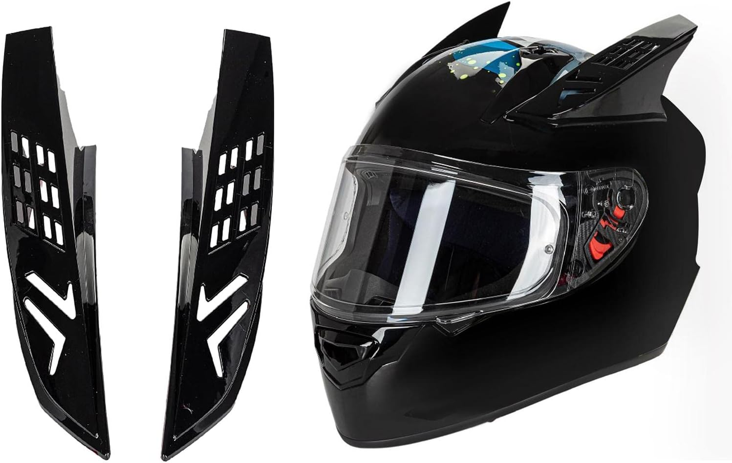 Eigell, Punk Decorative Stylish Motorbike Parts, Strong Parts - Black image number 6