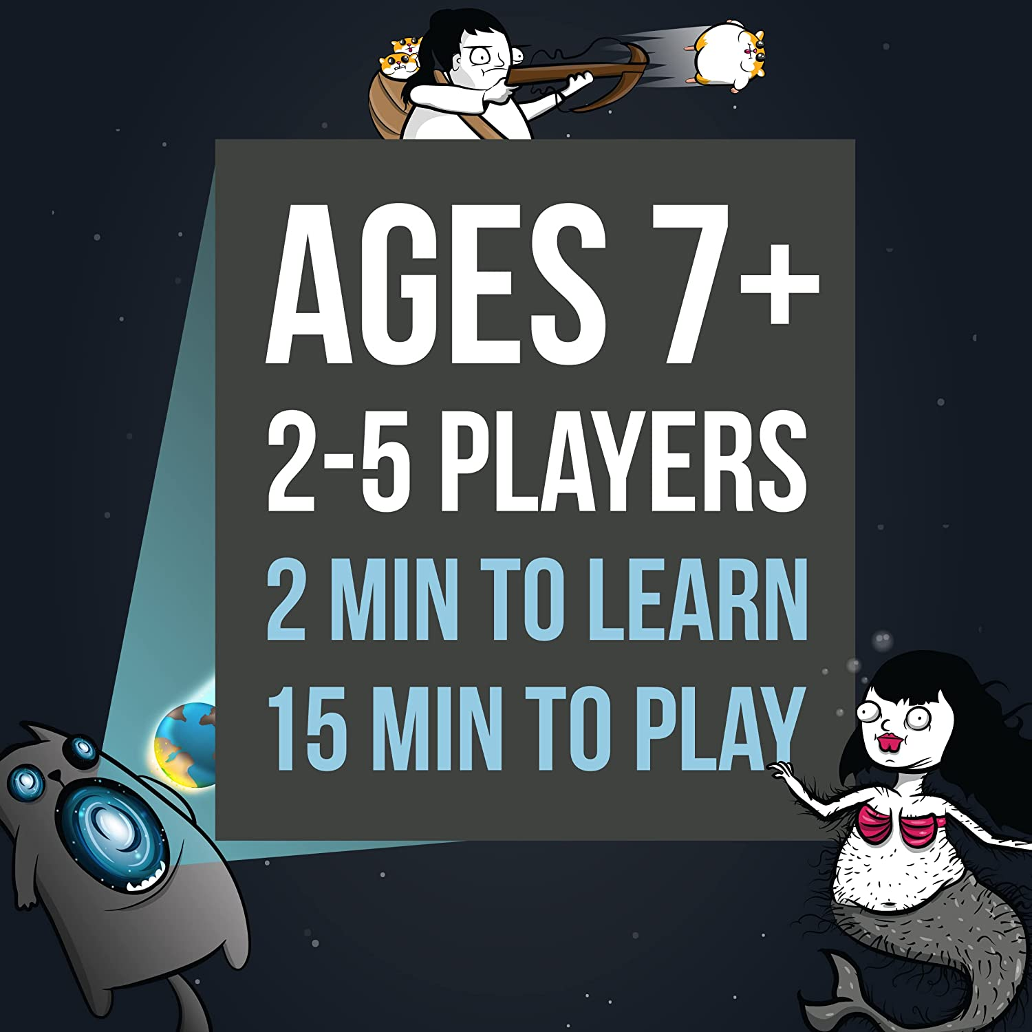 Streaking Kittens: This Is the Second Expansion of Exploding Kittens Card Game - Family Card Game - Card Games & Imploding Kittens: This Is the First Expansion of Exploding Kittens Card Game image number 4