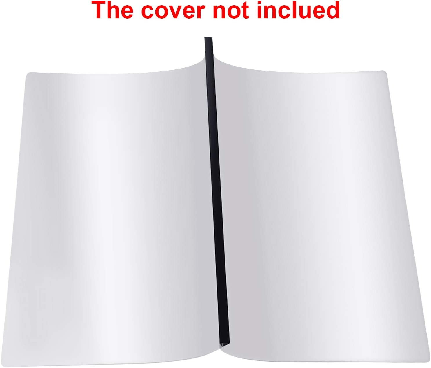 30 Pieces Binding Bars Slide Grip Binding Bars for Office School Report Cover, A4 Size, 40 Sheets Capacity, 12 Inch (Black)