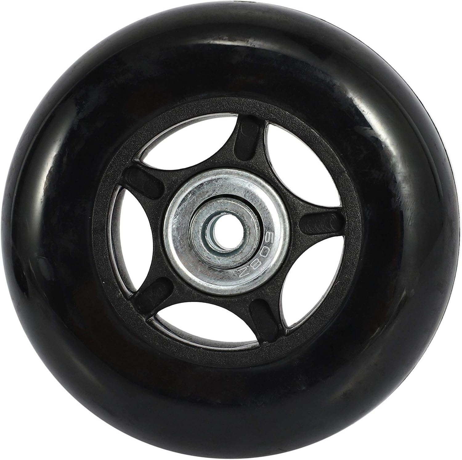 2 Set Luggage Suitcase Replacement Wheels OD 80Mm