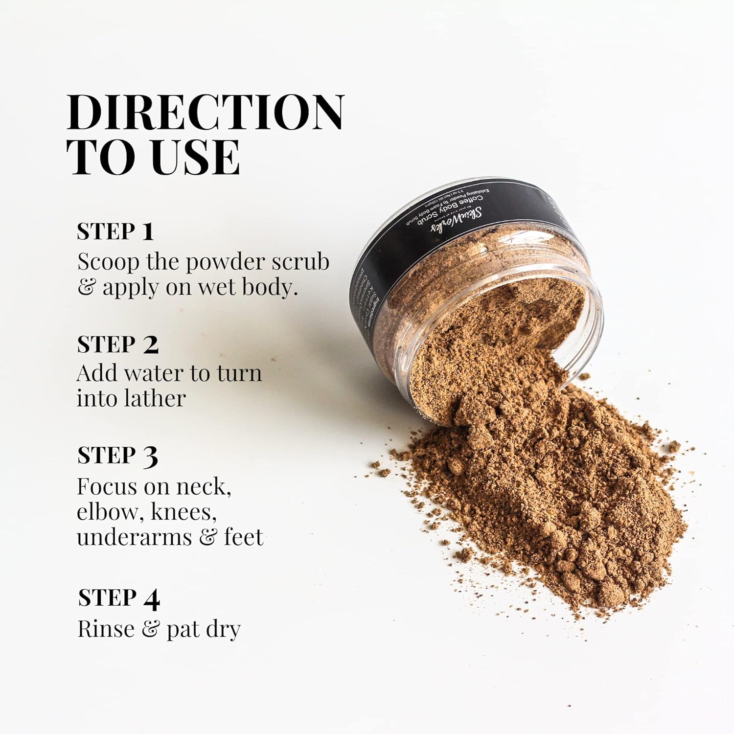 Coffee & Oats Body Scrub for All Skin Type (Coffee Oats Scrub, 180Gm) image number 2