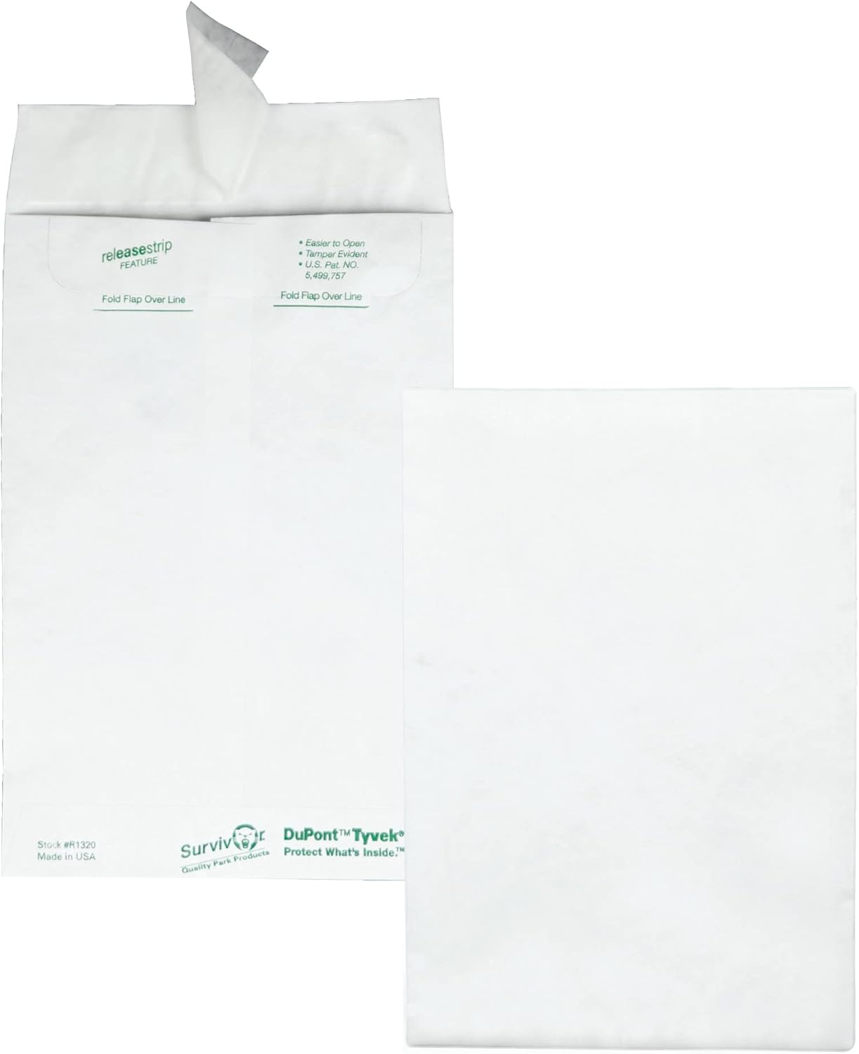 Quality Park Tyvek Catalog Envelope, 6 Inches X 9 Inches, White 100 Envelopes (R1320) image number 6