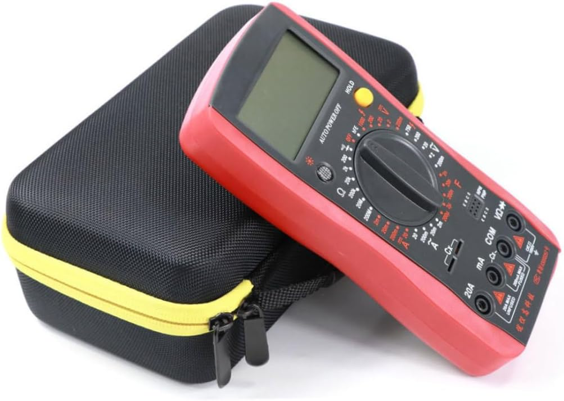 Multimeter Carrying Case Digital Voltmeter Protective Travel Storage Bag Hard Holder Case Multimeter Storage Bag image number 1