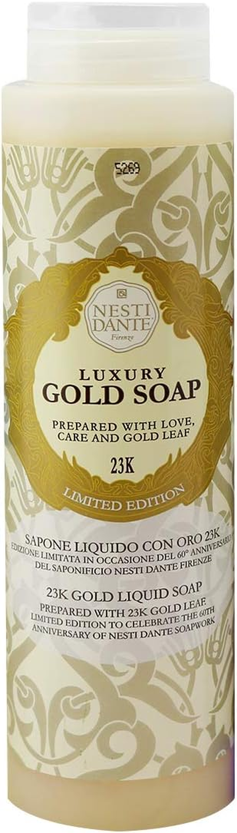 NESTI DANTE Gold, Bath and Shower Gel 300 Ml image number 1