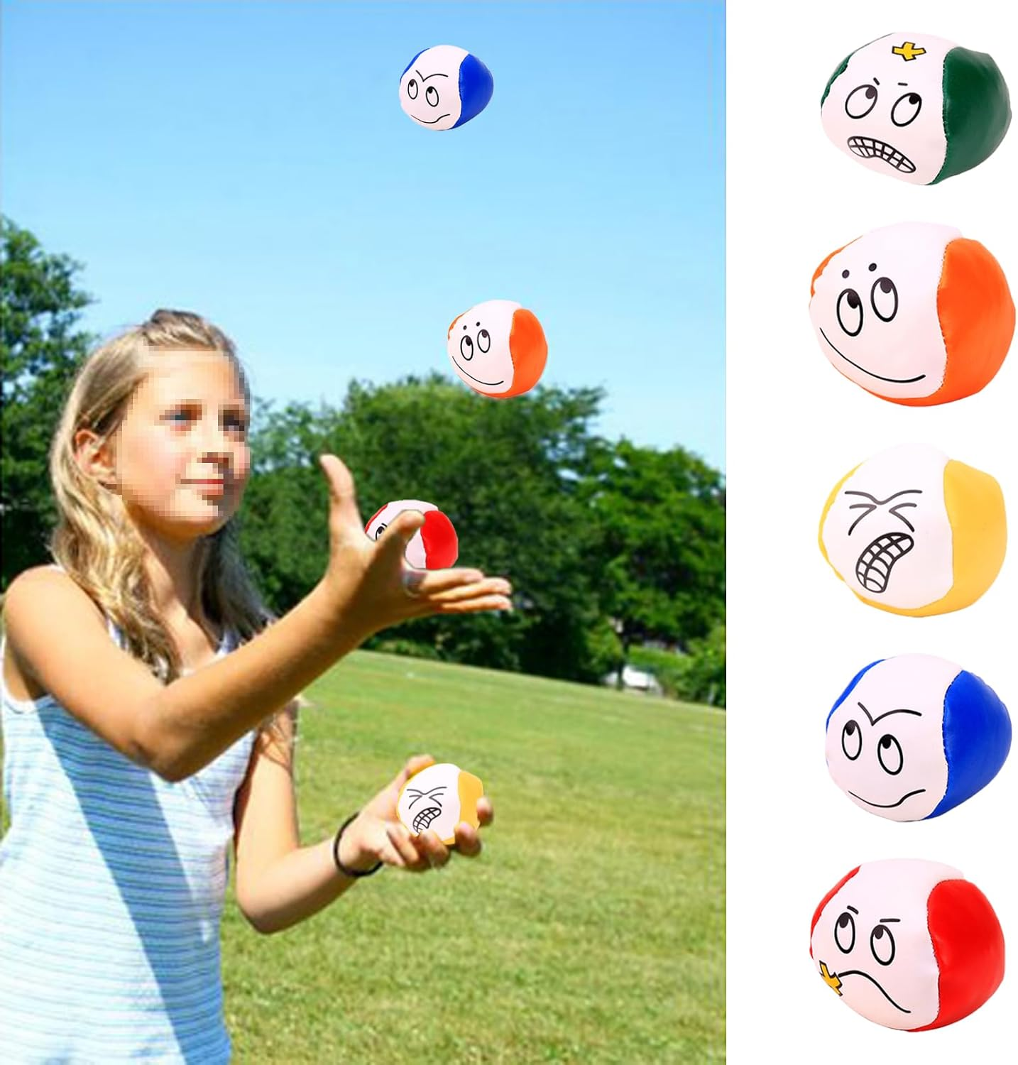 Juggling Balls for Beginners 12 Pieces Juggling Ball Set Juggling Balls Children for Indoor and Outdoor Use