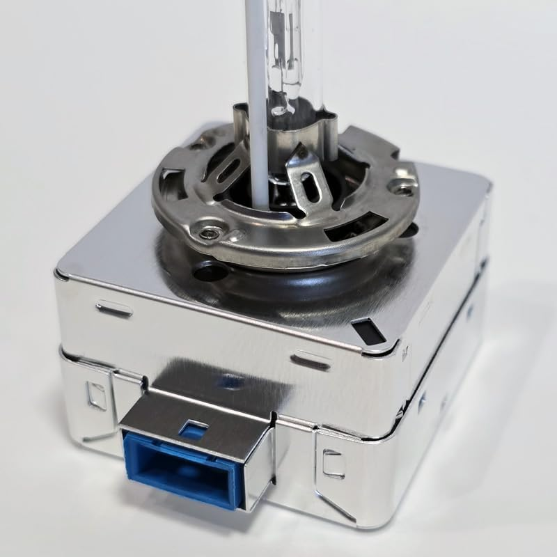 Premium D8S HID Xenon Headlight Bulbs (Pair) &ndash; 6000K Pure White, 25W/42V (+50% Brighter than Original Equipment) &ndash; OEM Replacement with German UV Quartz Burners &ndash; 3-Year Warranty image number 4