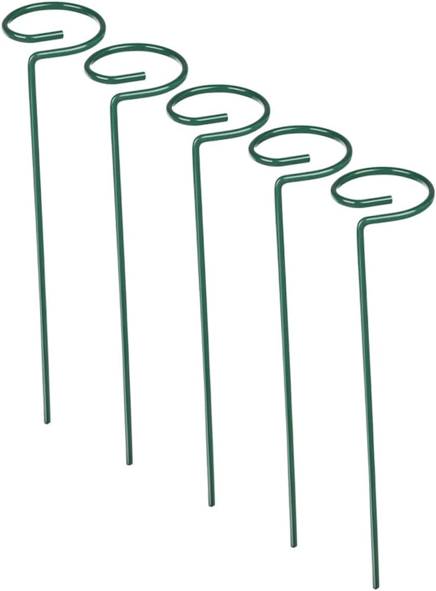 SEWOART 10Pcs Plant Support Stakes for Flower Plants and Reusable Garden Supports for Climbing and Upright for Home Gardening and Outdoor Decor image number 6