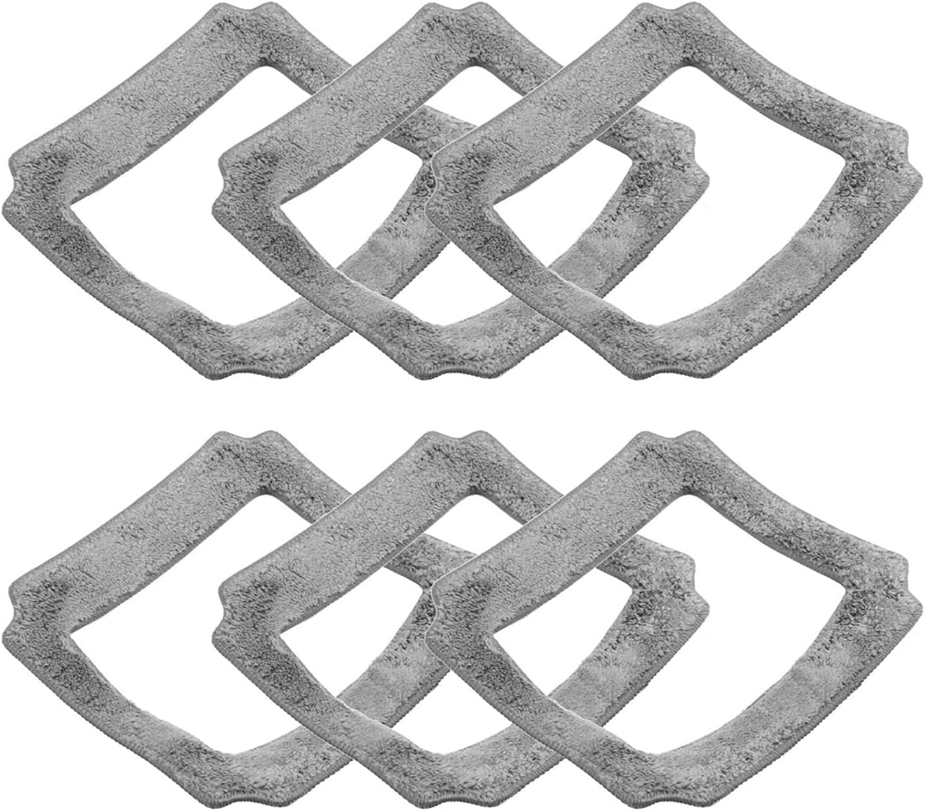 6Pcs Window Cleaning Robot Mop Cloth Cleaning Rag Towel Dust Cloth Cleaning Cloth for Yw710 image number 5