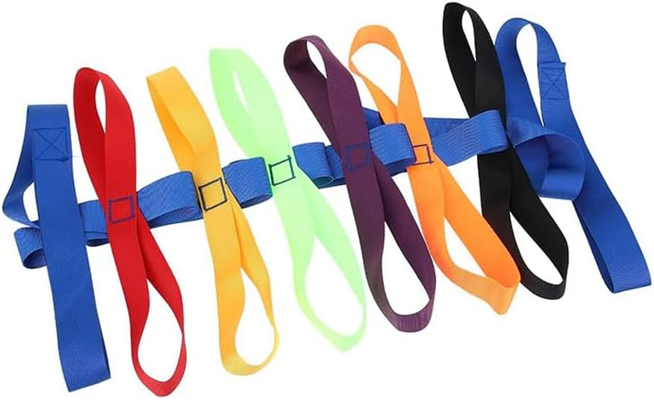 Walking Rope,Children'S Walking Rope,School Security Rope,Public Place Rope,Walking Ropes for Preschool Daycare School Kids Outdoor Colorful Handles,Children Safety Walking Rope with 12 Handles
