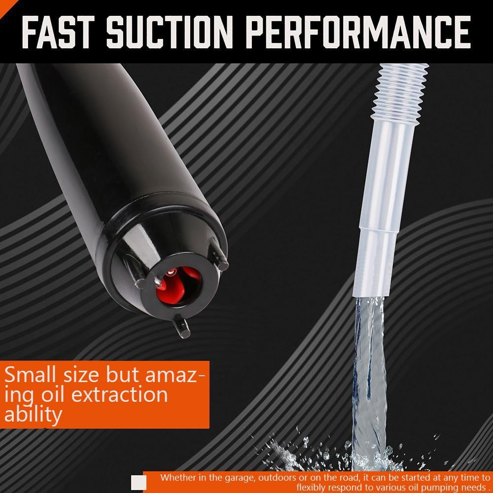 Power Oil Pumps,Self Priming Transfer Pump,Handheld Electric Oil Pump,Electric Transfer Pump,Operated Electric Siphon Pump,For Fuel, Diesel,Water Transfer image number 3