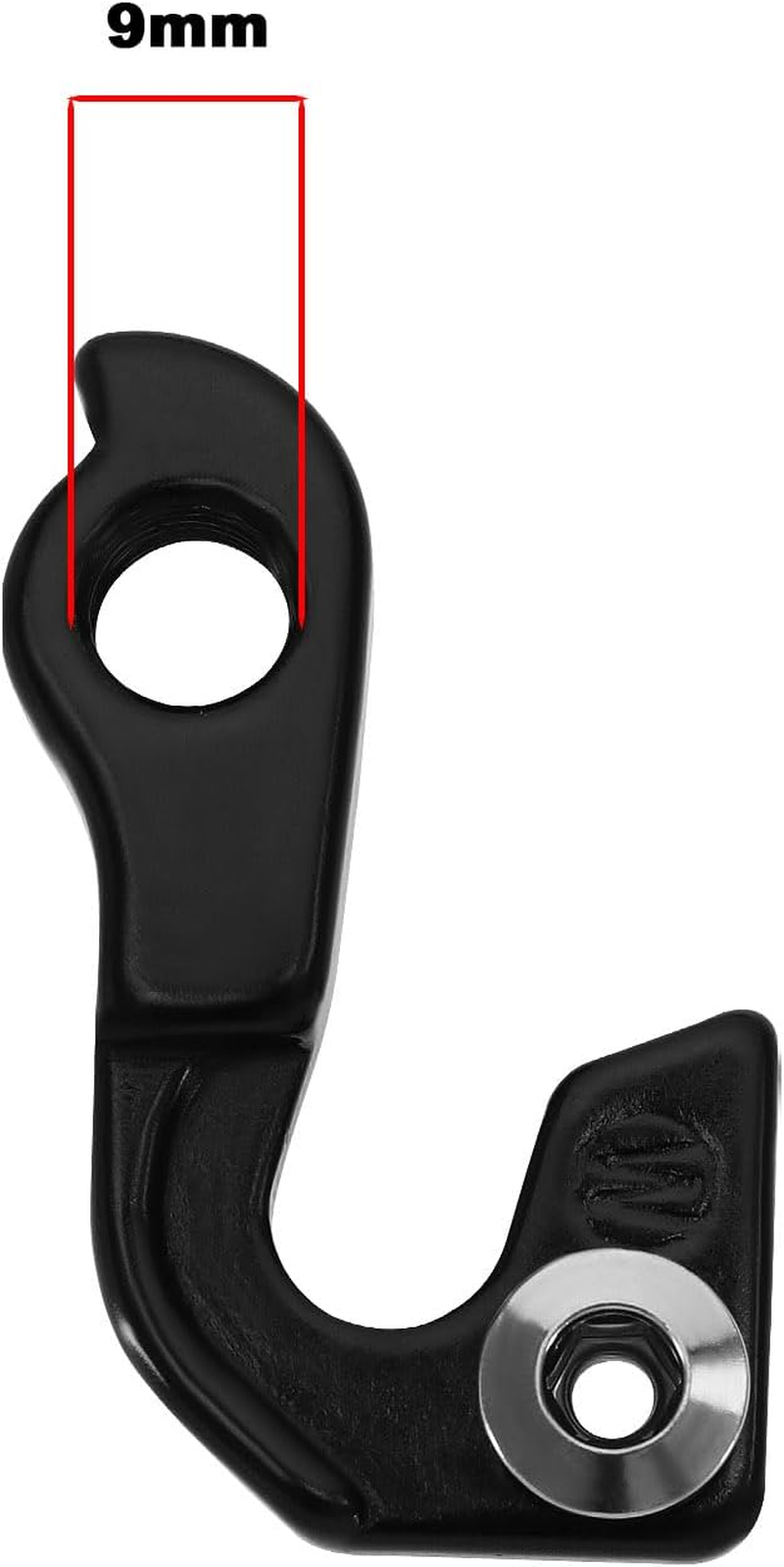 Create Idea Bike Tail Hook Bike Rear Derailleur Hanger Bicycle Derailleur Tail Hook Aluminum Alloy Rear Derailleur Hanger Compatible with GT Bikes image number 6