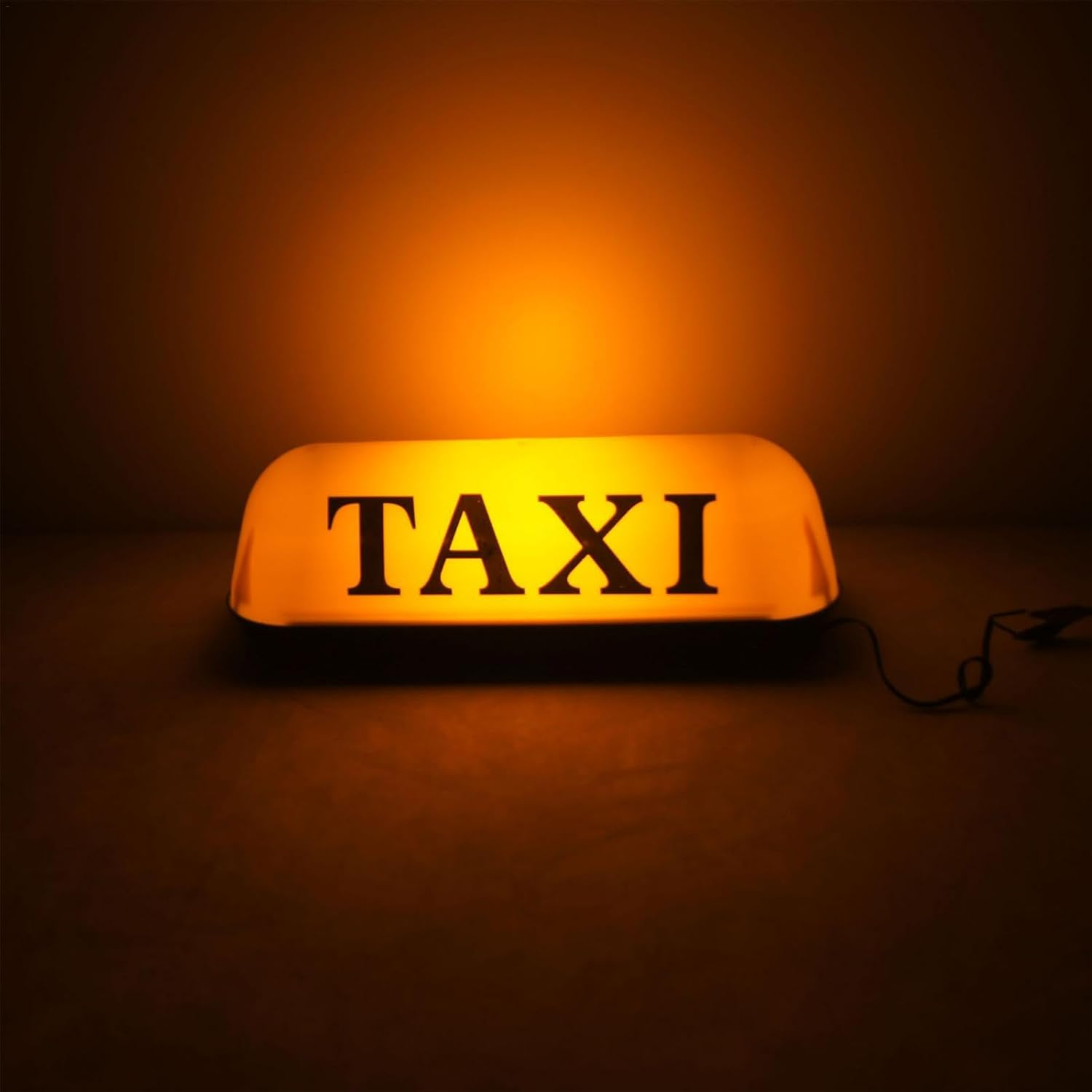 Taxi Magnetic Sign - Taxi Advertising Sign, Taxi Dome Light | Vintage Taxi Roof Sign with LED Lights, High Visibility Car Taxi Roof Lamp Sign, Portable Taxi Light, 12V Car Roof Lamp for Safe Fa image number 6