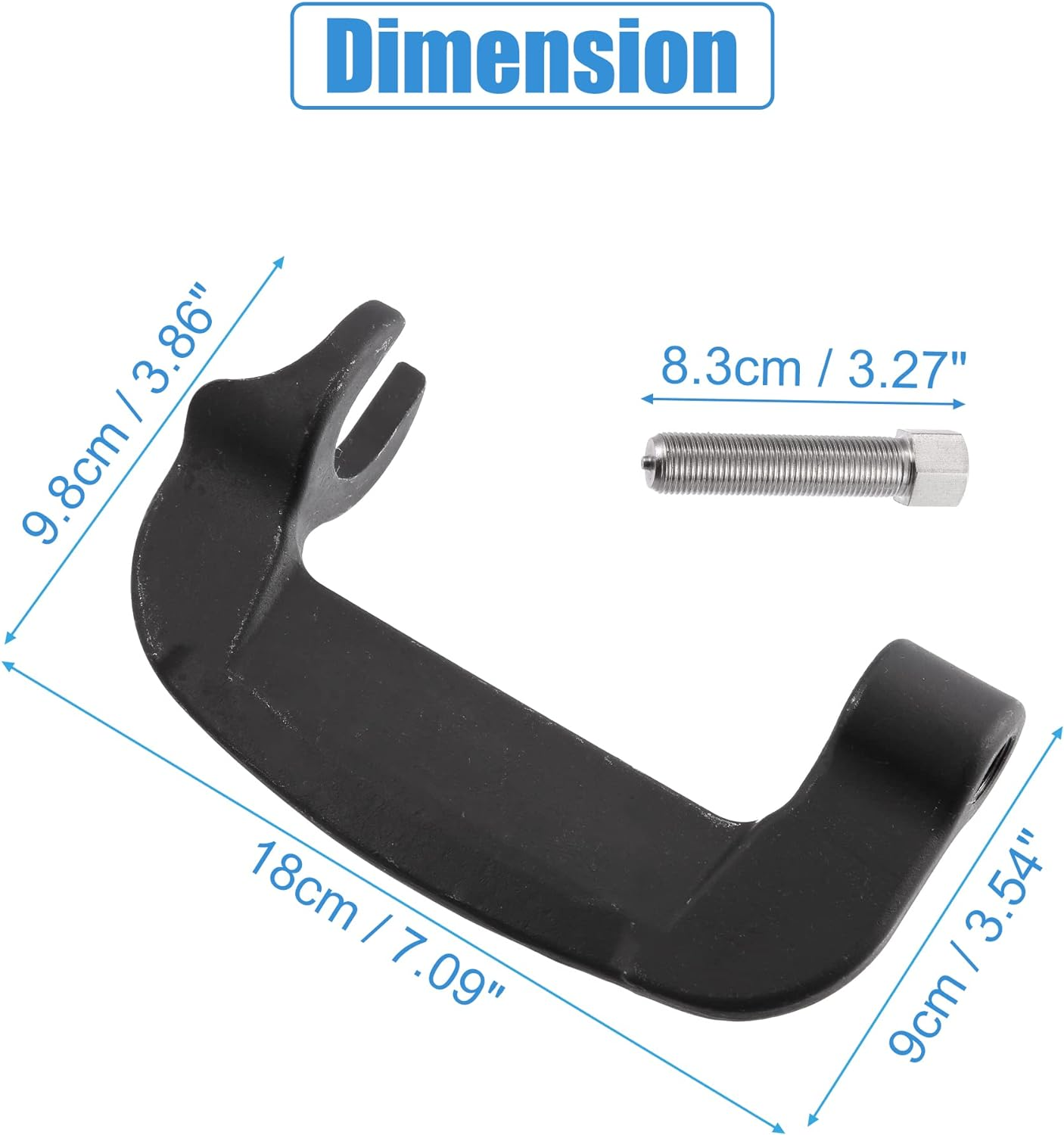 X AUTOHAUX Inboard Propeller Puller C Clamp Puller for Ski & Wakeboard Surf Propellers Fits 3/4" to 1-1/8" Shaft image number 2