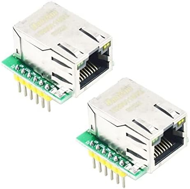 2Pcs W5500 SPI Module Board STM32 Interface 3.3V 5V for DIY