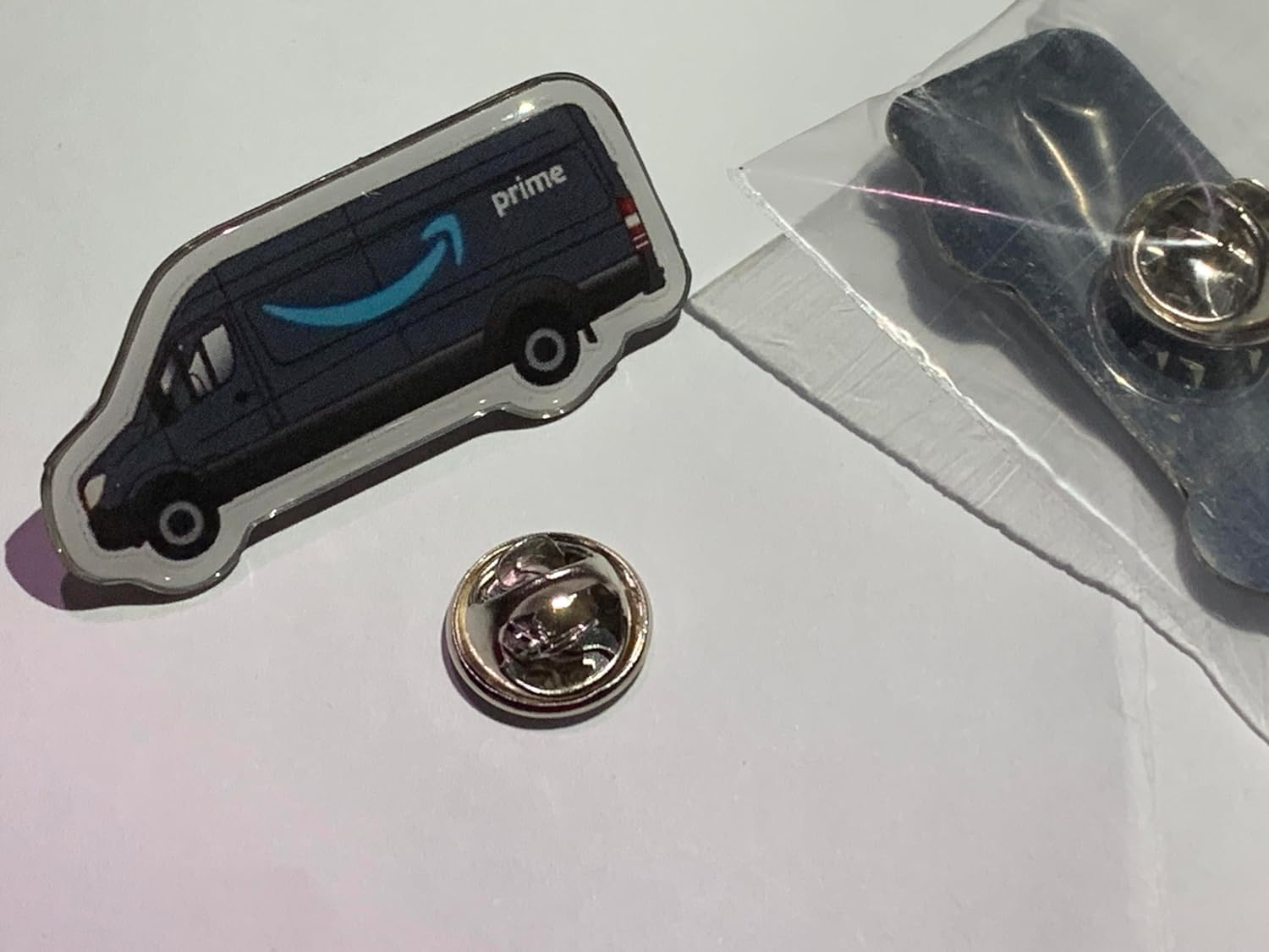 Amazon Peccy PIN Delivery Driver Van Amazon Flex Pins FC Warehouse