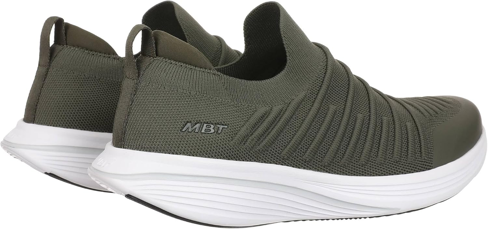 MBT M400 Slip on Women'S Sneakers Ohne Schn&uuml;rsenkel. Anatomische Und Bequeme Walking-Sneakers. Physiologische Schuhe Komfort Und Stabilit&auml;t Rocker Sole Schuhe. Moderne Turnschuhe. image number 2